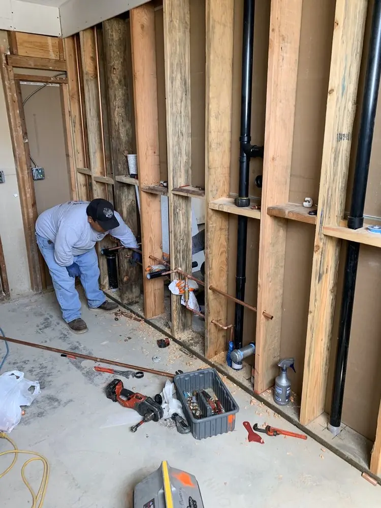 Commercial rough-in plumbing for Gas Line Repair in Northchase